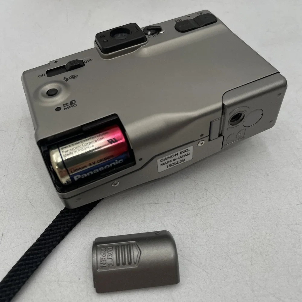 Canon ELPH 370Z Advantix 24mm Cartridge Point & Shoot Film Camera+Battery Tested